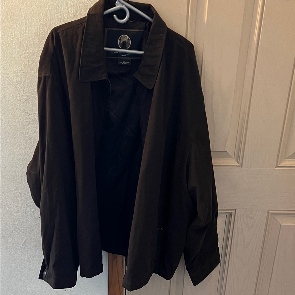Dark Brown Jacket microfiber size 5X